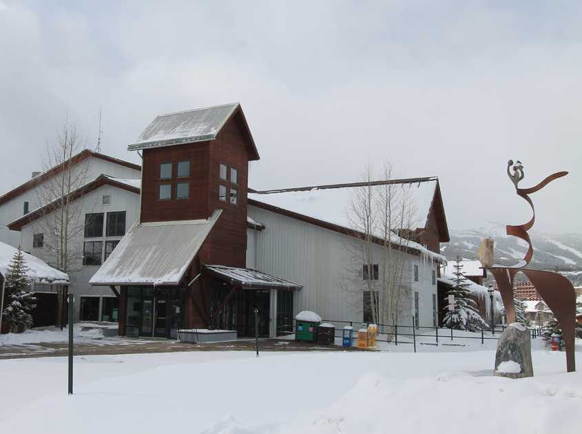Ice skating rink in Breckenridge Stephen C. West Ice Arena